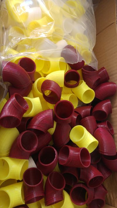 Hydroponic System - Custom Tubes for Attaching Plants